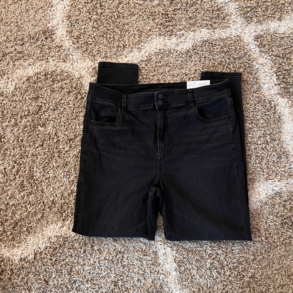 American Eagle Outfitters Dark Gray Skinny Jeans/jeggings. Brand new! 20 Long